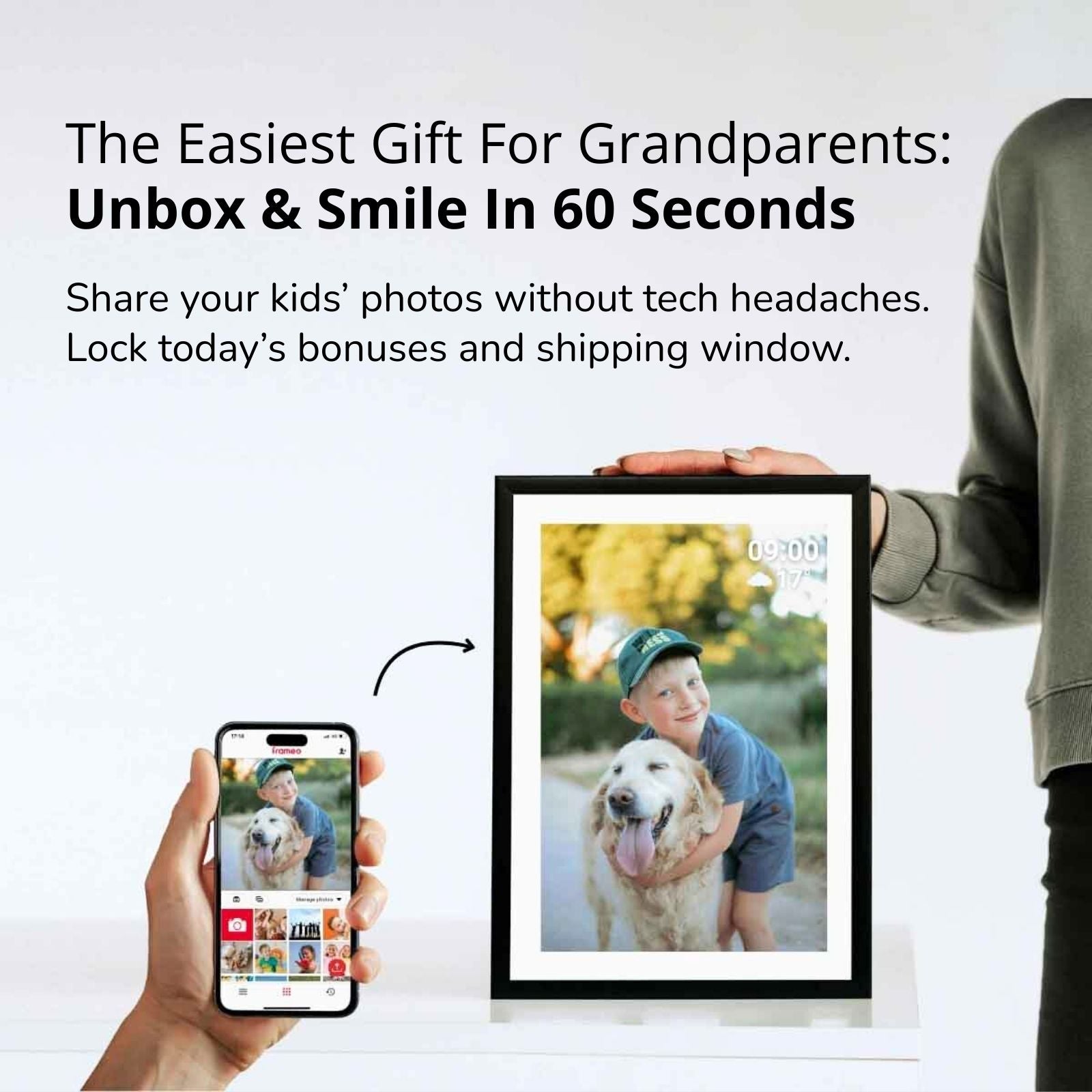10.1'' Digital Frame + 6 Bonuses