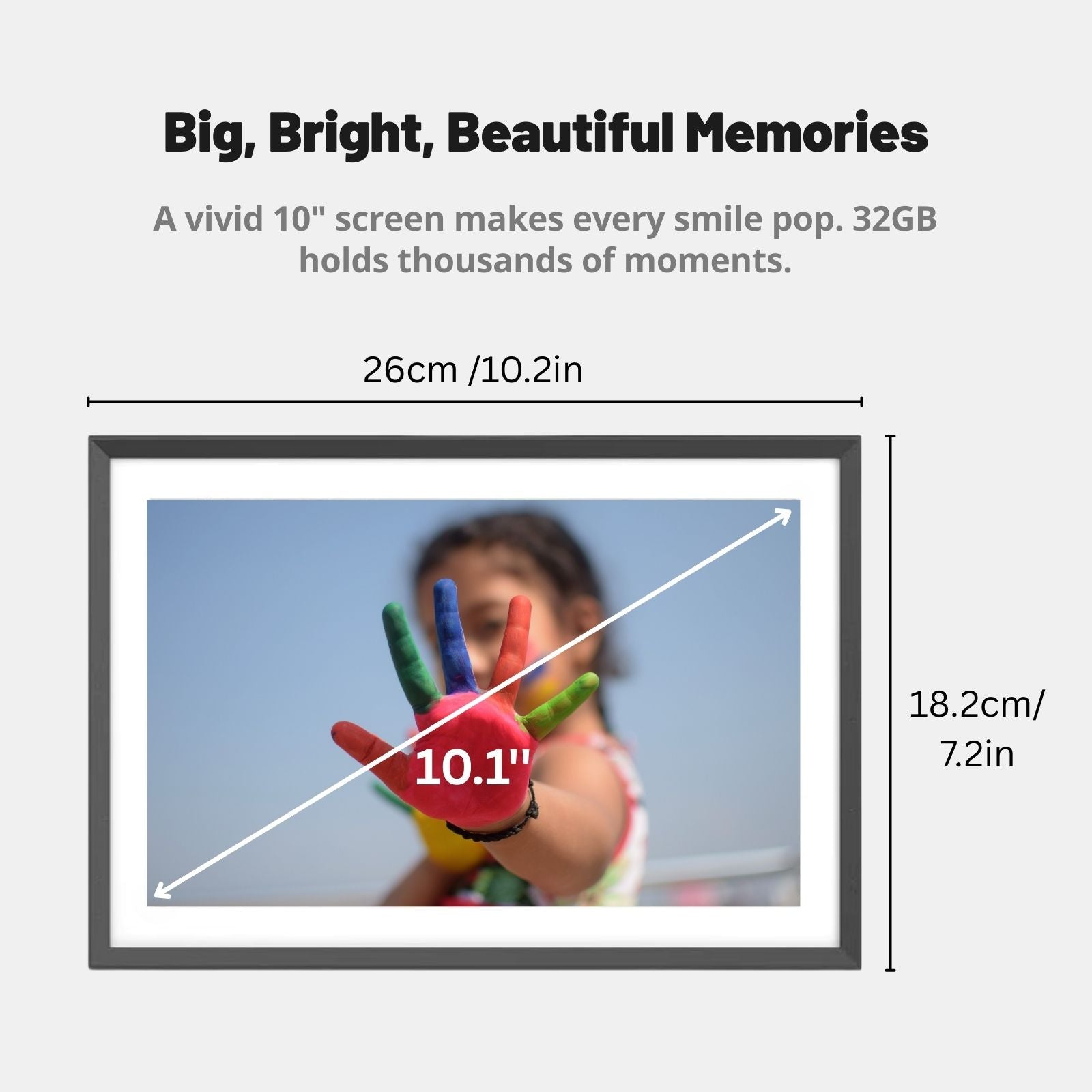10.1'' Digital Frame + 6 Bonuses